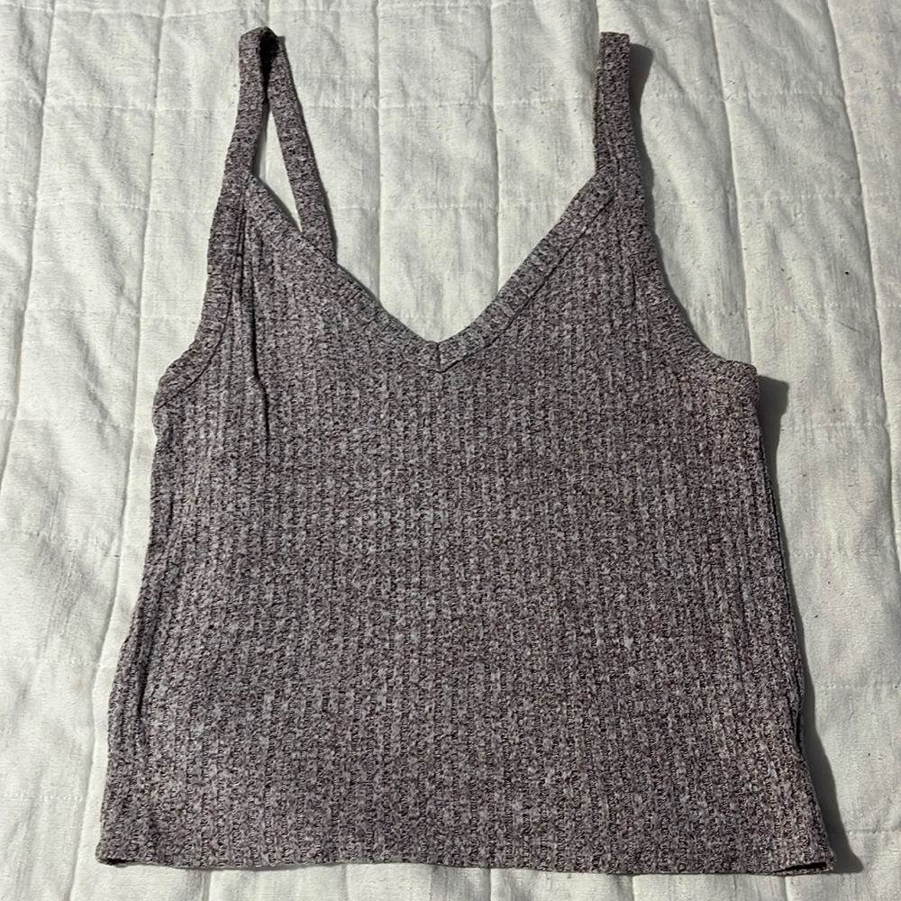 Purple soft tank top